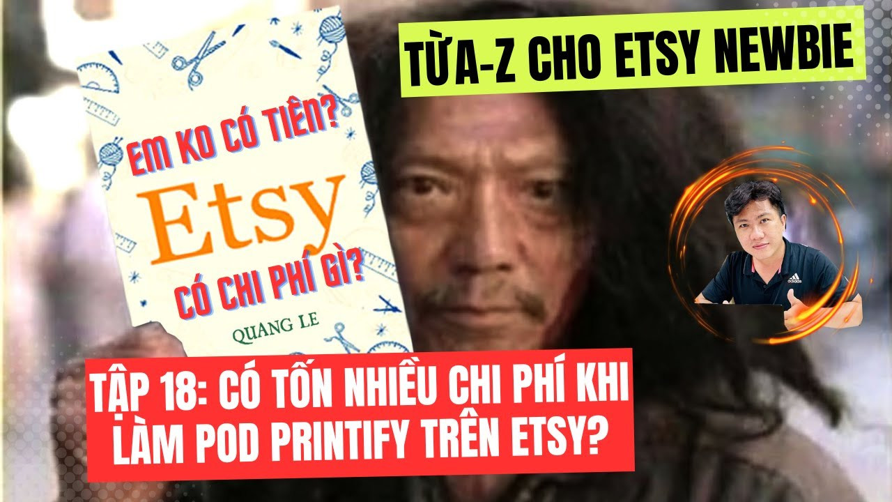 10 Chi Phí Cần Biết Khi Bán Hàng POD trên Etsy với Printify