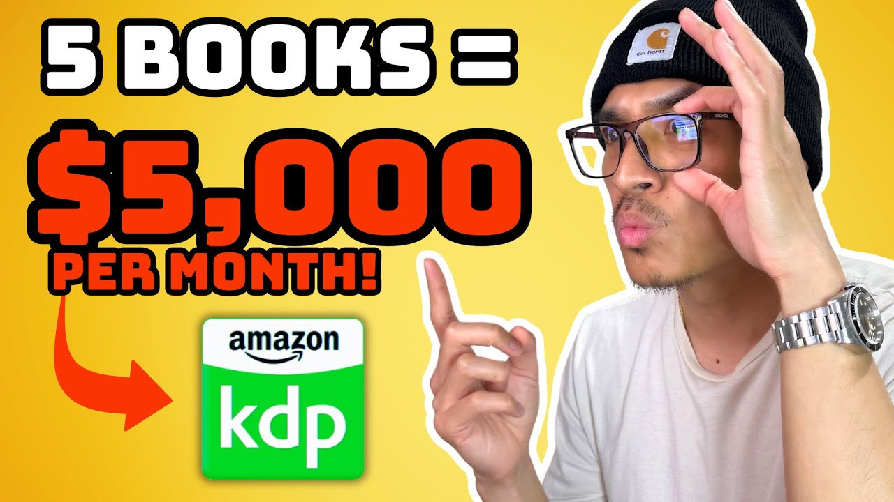 5 Ngách Sách Low Content Trên Amazon KDP Kiếm $5000/Tháng Cho Người Mới Bắt Đầu