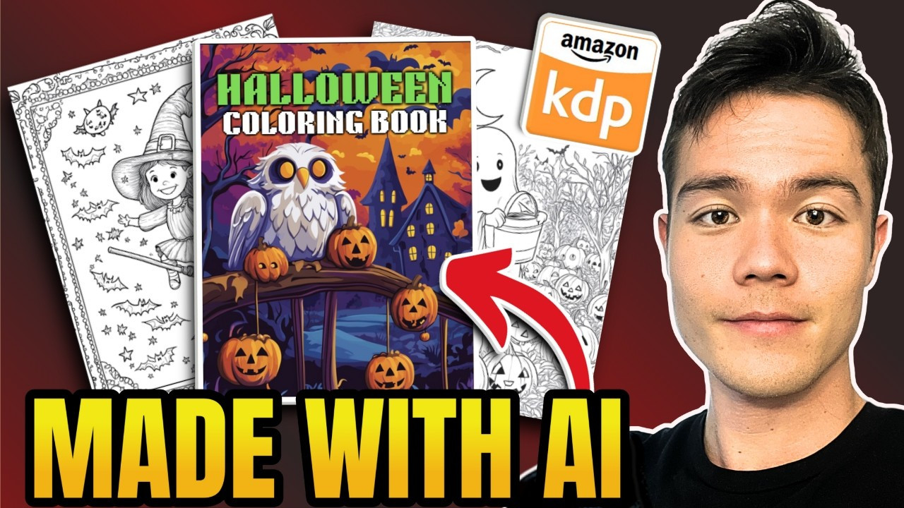 Hướng Dẫn Tạo Sách Tô Màu Halloween Bán Trên Amazon KDP