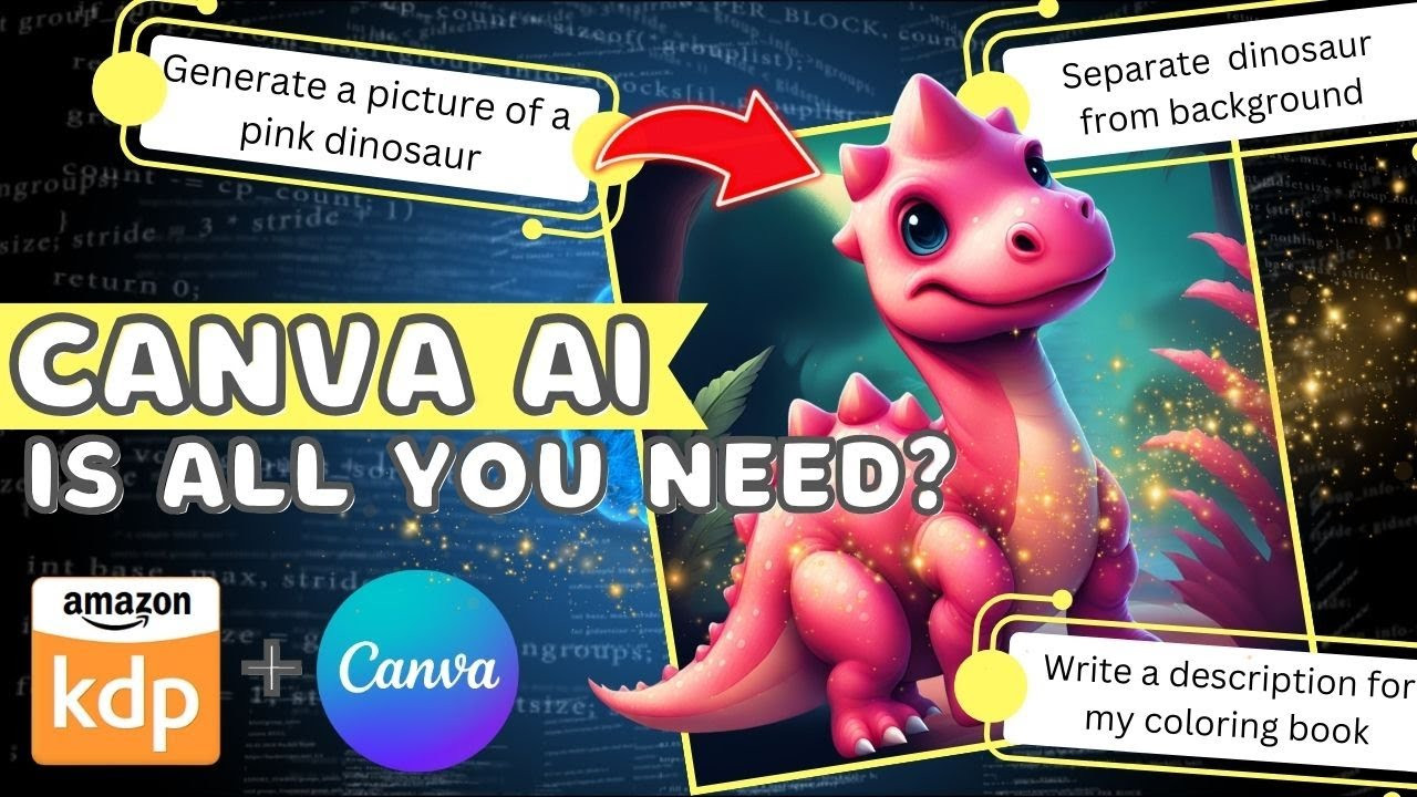 Tăng Cường Thiết Kế Amazon KDP với Canva AI Magic Studio: Hướng Dẫn Chi Tiết