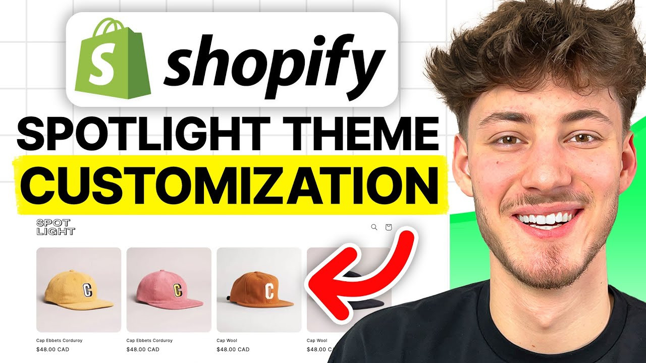 Tùy chỉnh Giao diện Spotlight trên Shopify: Hướng dẫn Chi tiết